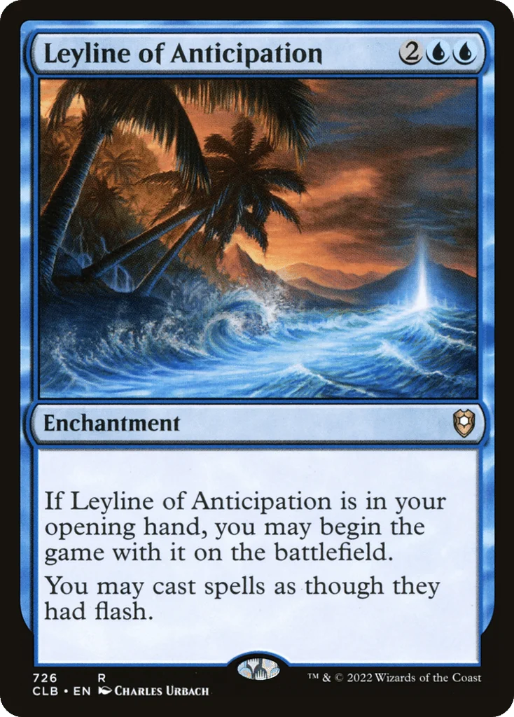 Leyline of Anticipation · Commander Legends: Battle for Baldur's Gate