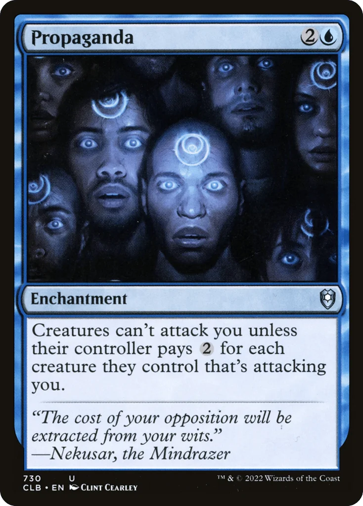 Propaganda · Commander Legends: Battle for Baldur's Gate