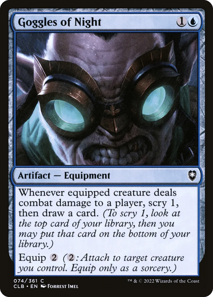 Goggles of Night · Commander Legends: Battle for Baldur's Gate