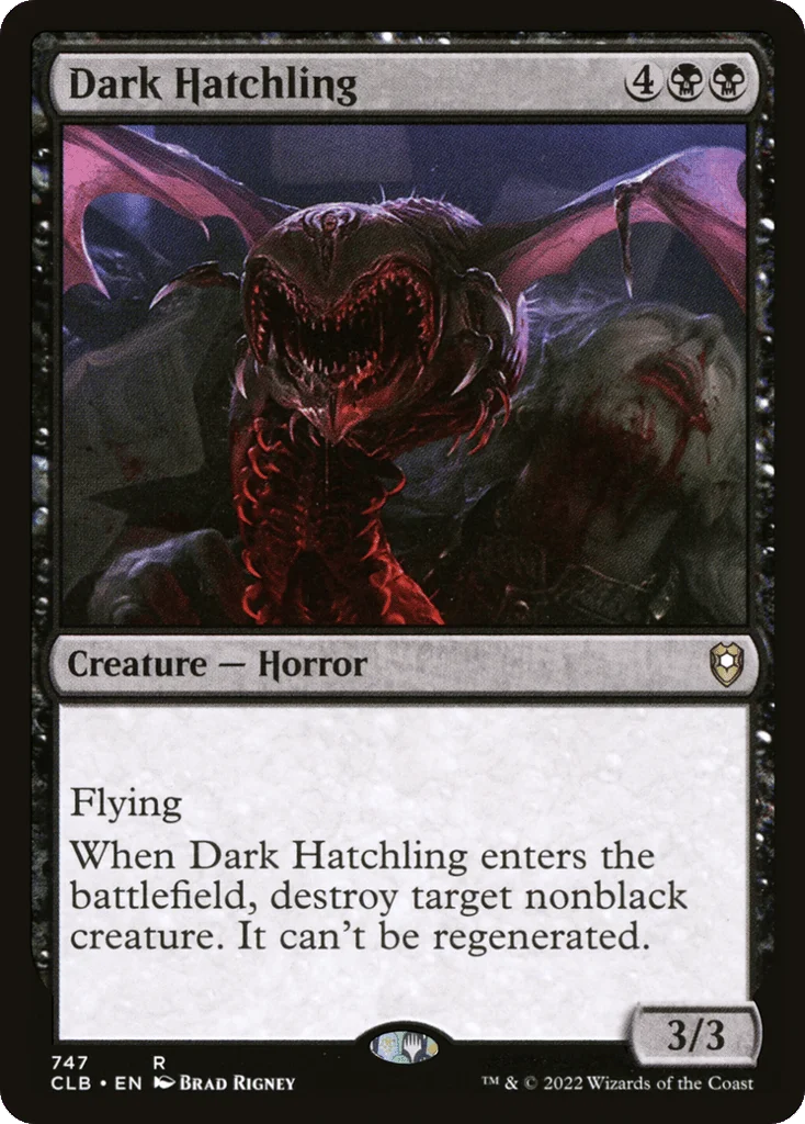 Dark Hatchling · Commander Legends: Battle for Baldur's Gate