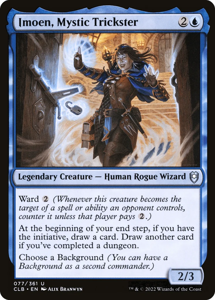 Imoen, Mystic Trickster · Commander Legends: Battle for Baldur's Gate