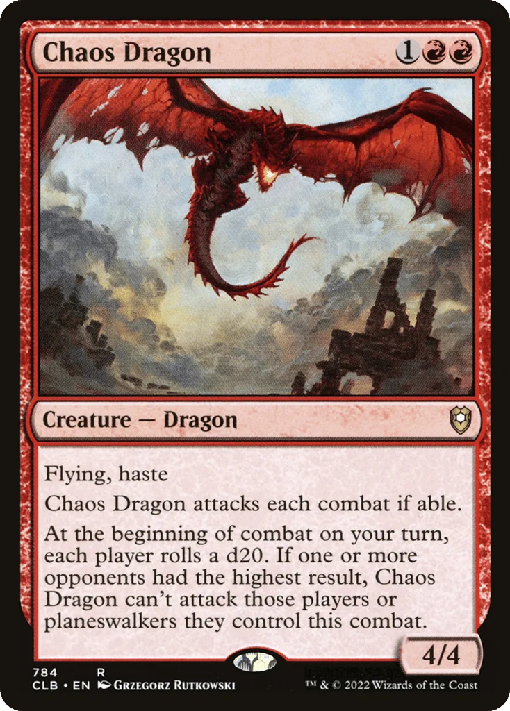 Chaos Dragon · Commander Legends: Battle for Baldur's Gate
