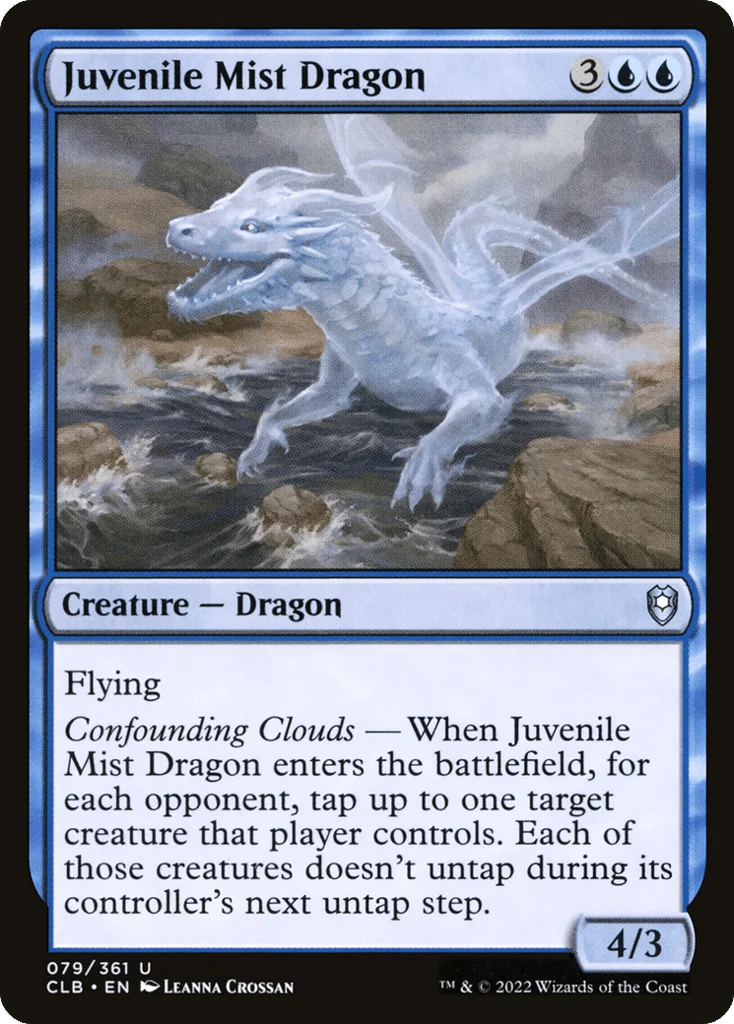 Juvenile Mist Dragon · Commander Legends: Battle for Baldur's Gate