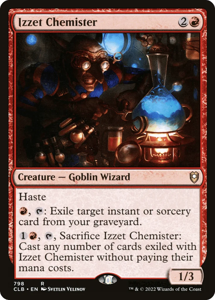 Izzet Chemister · Commander Legends: Battle for Baldur's Gate