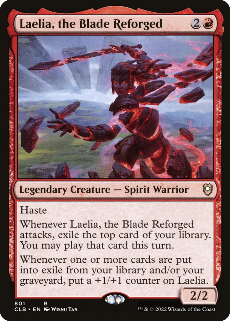 Laelia, the Blade Reforged · Commander Legends: Battle for Baldur's Gate