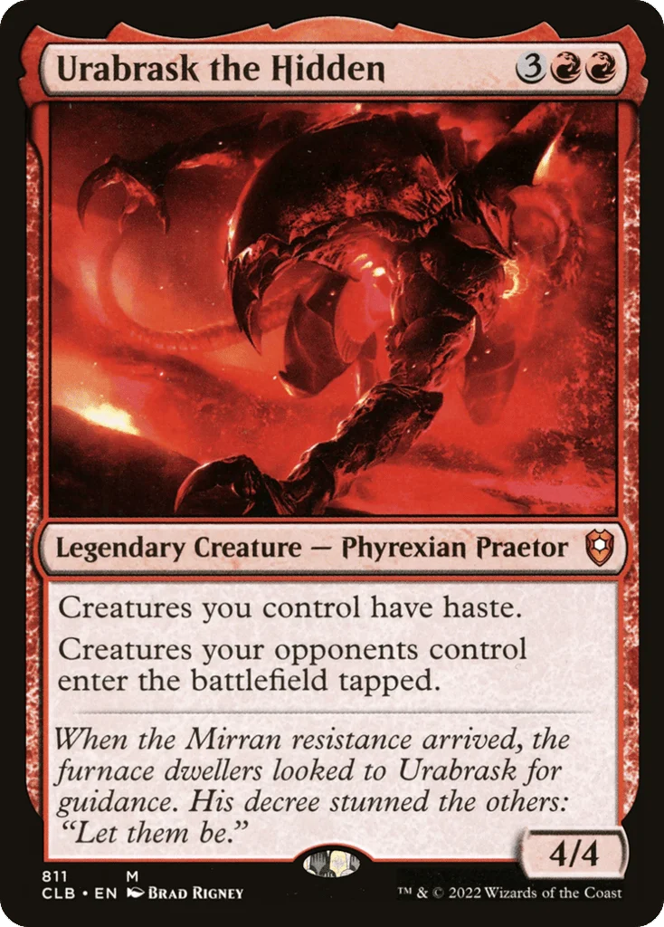 Urabrask the Hidden · Commander Legends: Battle for Baldur's Gate