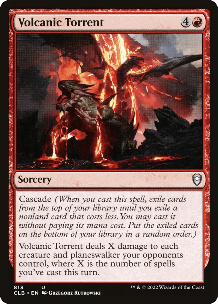 Volcanic Torrent · Commander Legends: Battle for Baldur's Gate
