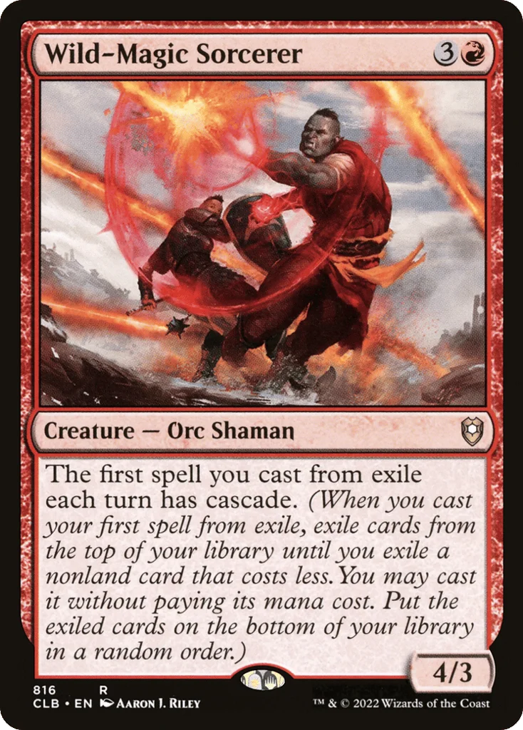 Wild-Magic Sorcerer · Commander Legends: Battle for Baldur's Gate