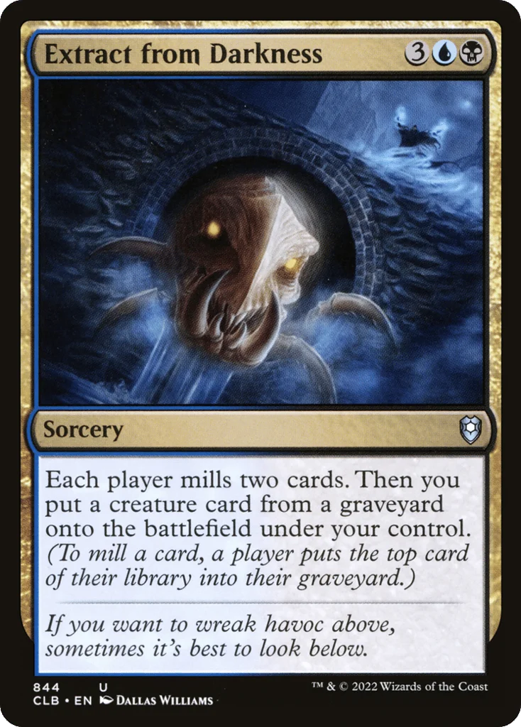 Extract from Darkness · Commander Legends: Battle for Baldur's Gate