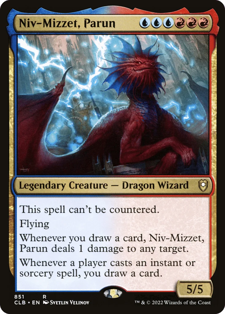 Niv-Mizzet, Parun · Commander Legends: Battle for Baldur's Gate