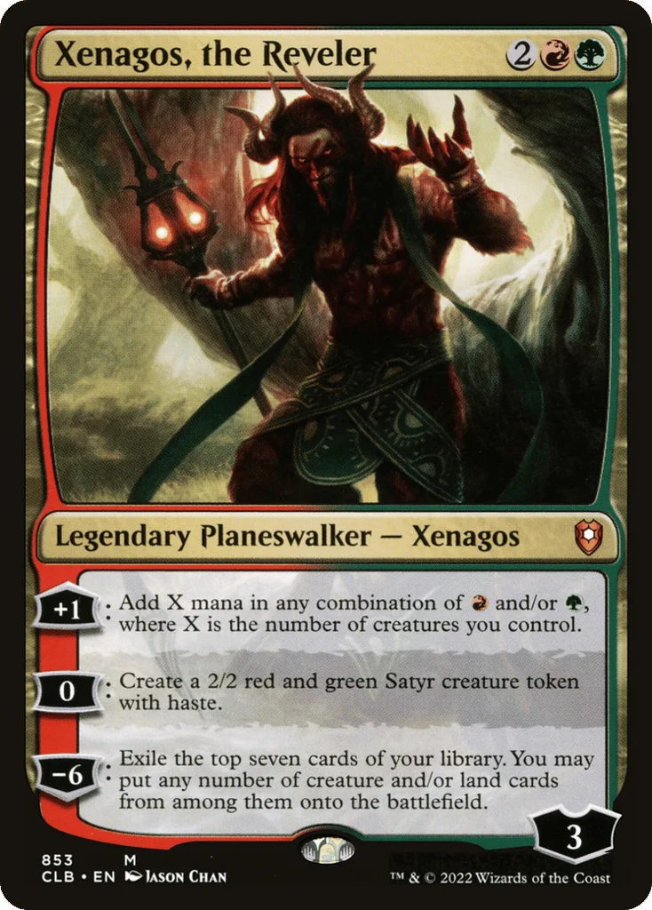 Xenagos, the Reveler · Commander Legends: Battle for Baldur's Gate
