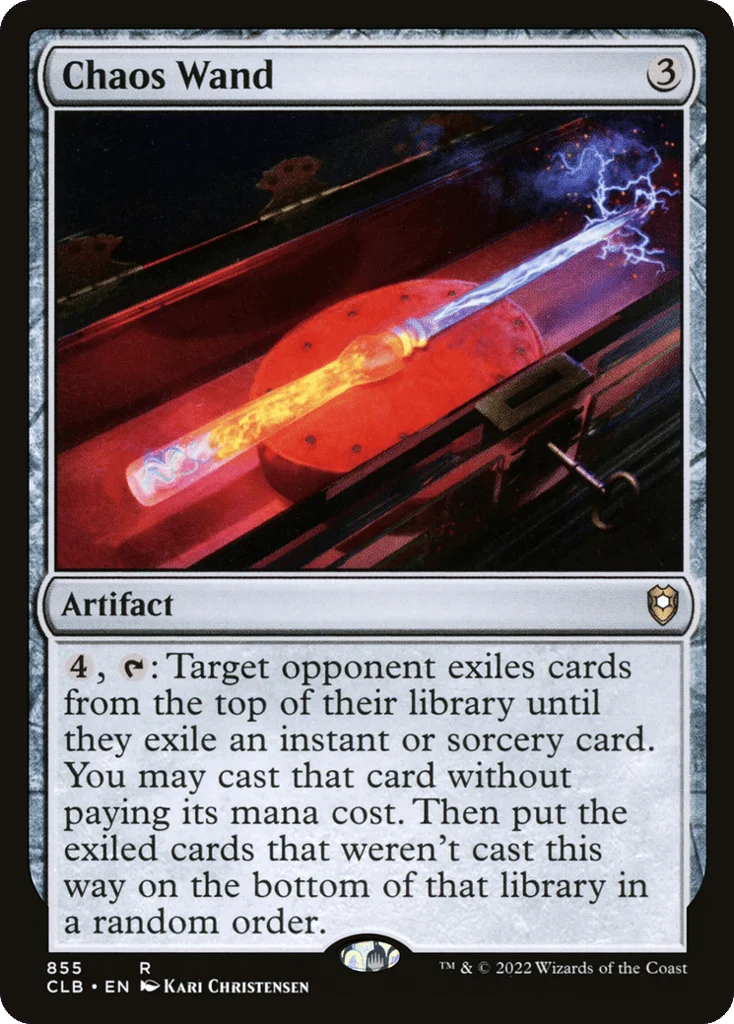 Chaos Wand · Commander Legends: Battle for Baldur's Gate