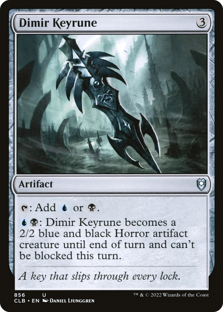 Dimir Keyrune · Commander Legends: Battle for Baldur's Gate