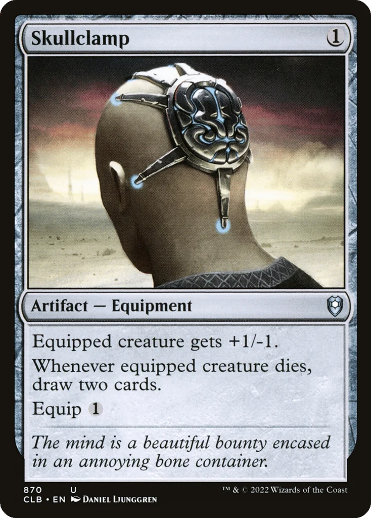 Skullclamp · Commander Legends: Battle for Baldur's Gate