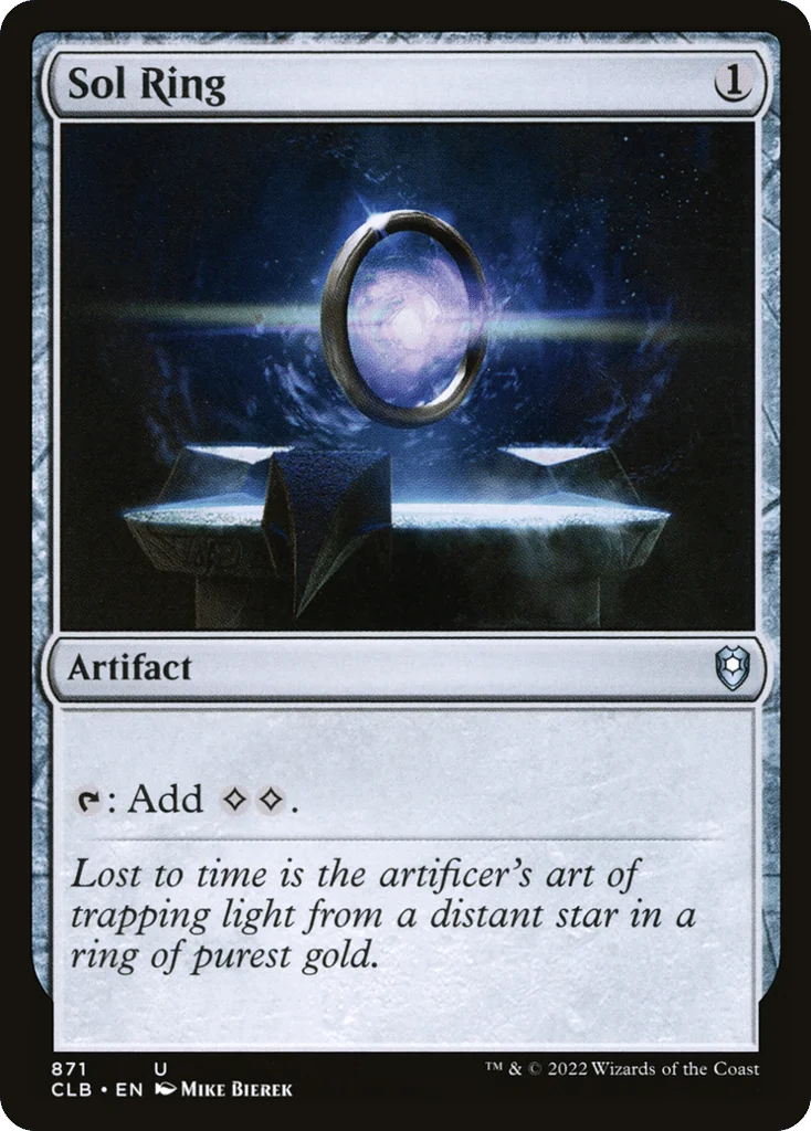 Sol Ring · Commander Legends: Battle for Baldur's Gate