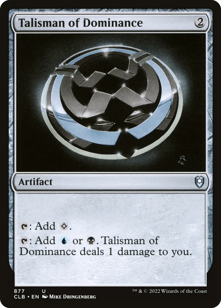 Talisman of Dominance · Commander Legends: Battle for Baldur's Gate