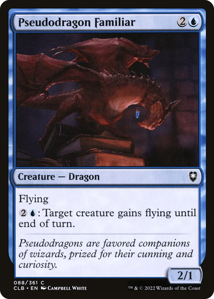Pseudodragon Familiar · Commander Legends: Battle for Baldur's Gate