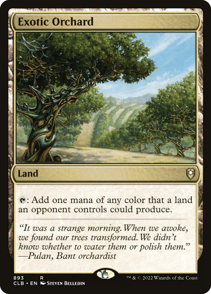 Exotic Orchard · Commander Legends: Battle for Baldur's Gate