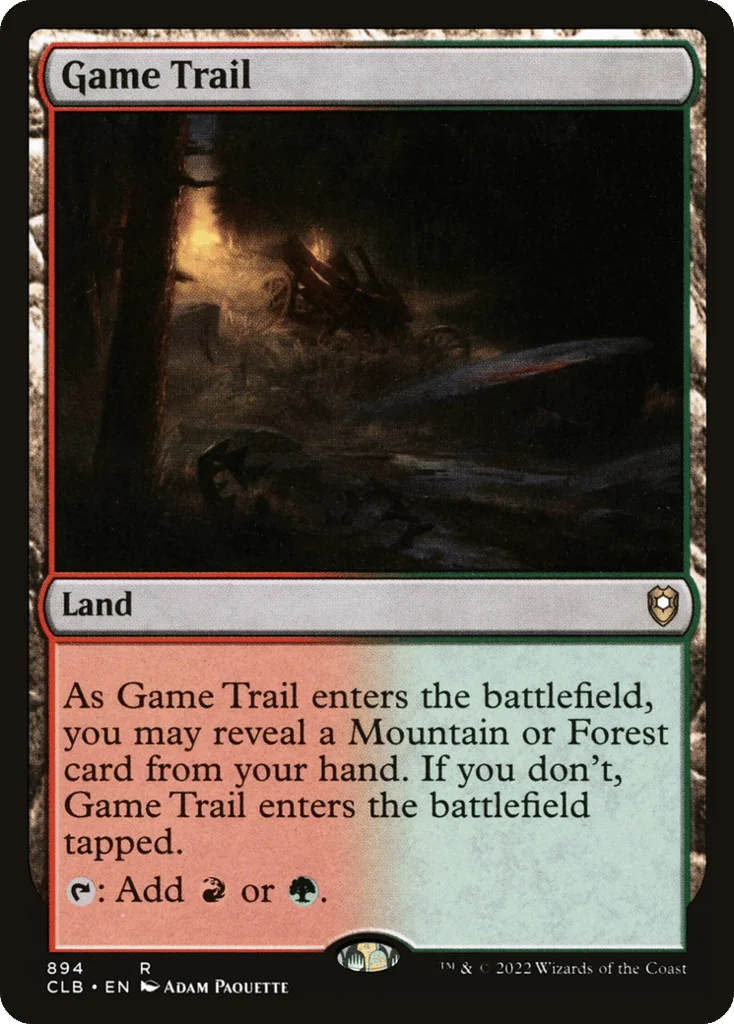 Game Trail · Commander Legends: Battle for Baldur's Gate