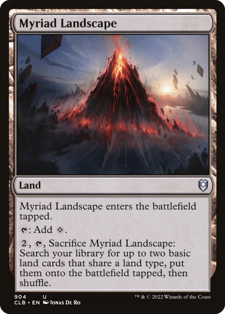 Myriad Landscape · Commander Legends: Battle for Baldur's Gate