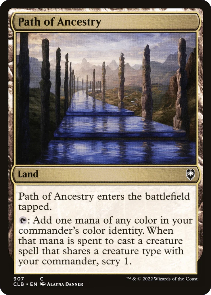 Path of Ancestry · Commander Legends: Battle for Baldur's Gate