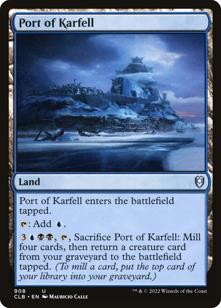 Port of Karfell · Commander Legends: Battle for Baldur's Gate