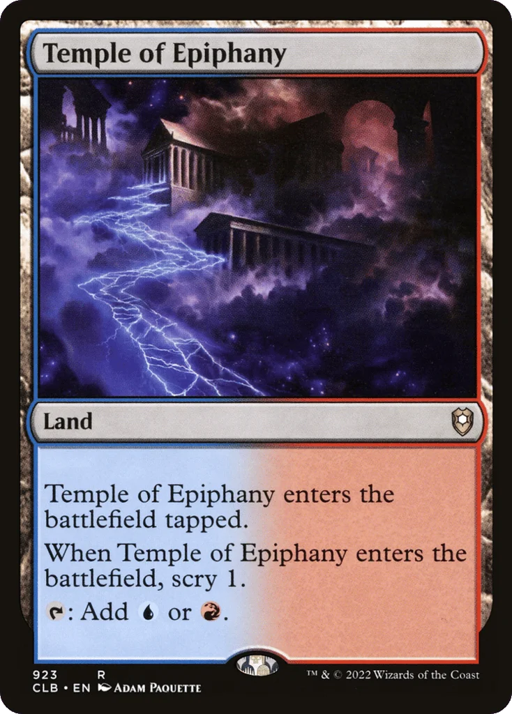 Temple of Epiphany · Commander Legends: Battle for Baldur's Gate