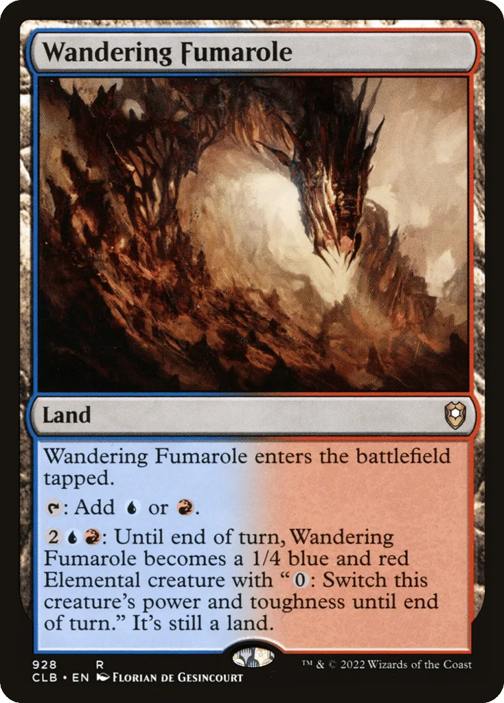 Wandering Fumarole · Commander Legends: Battle for Baldur's Gate