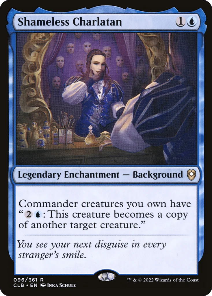 Shameless Charlatan · Commander Legends: Battle for Baldur's Gate