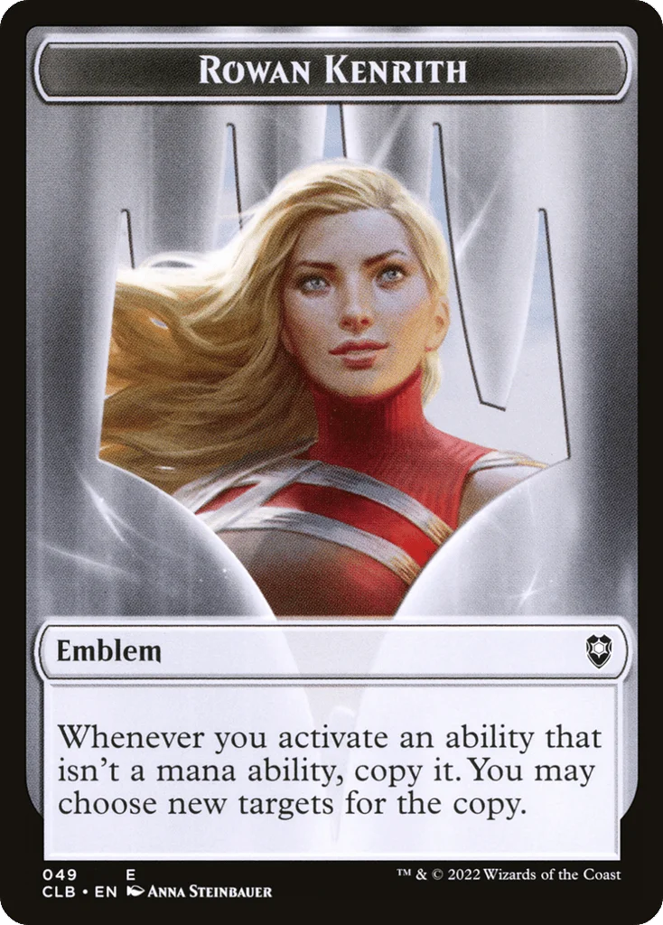 Rowan Kenrith Emblem · Commander Legends: Battle for Baldur's Gate
