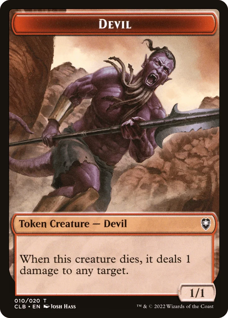 Devil · Commander Legends: Battle for Baldur's Gate