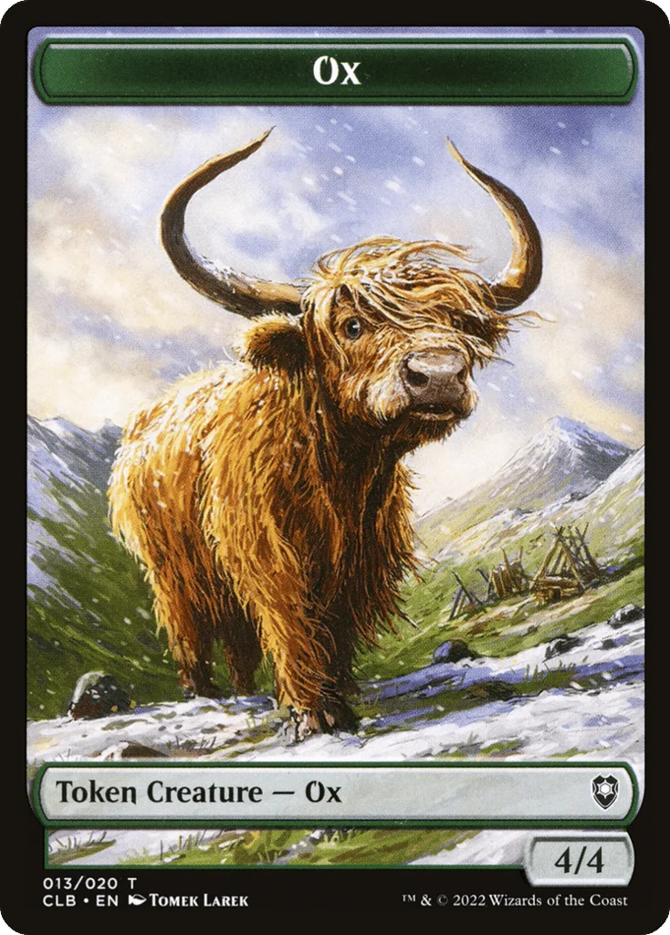 Ox · Commander Legends: Battle for Baldur's Gate