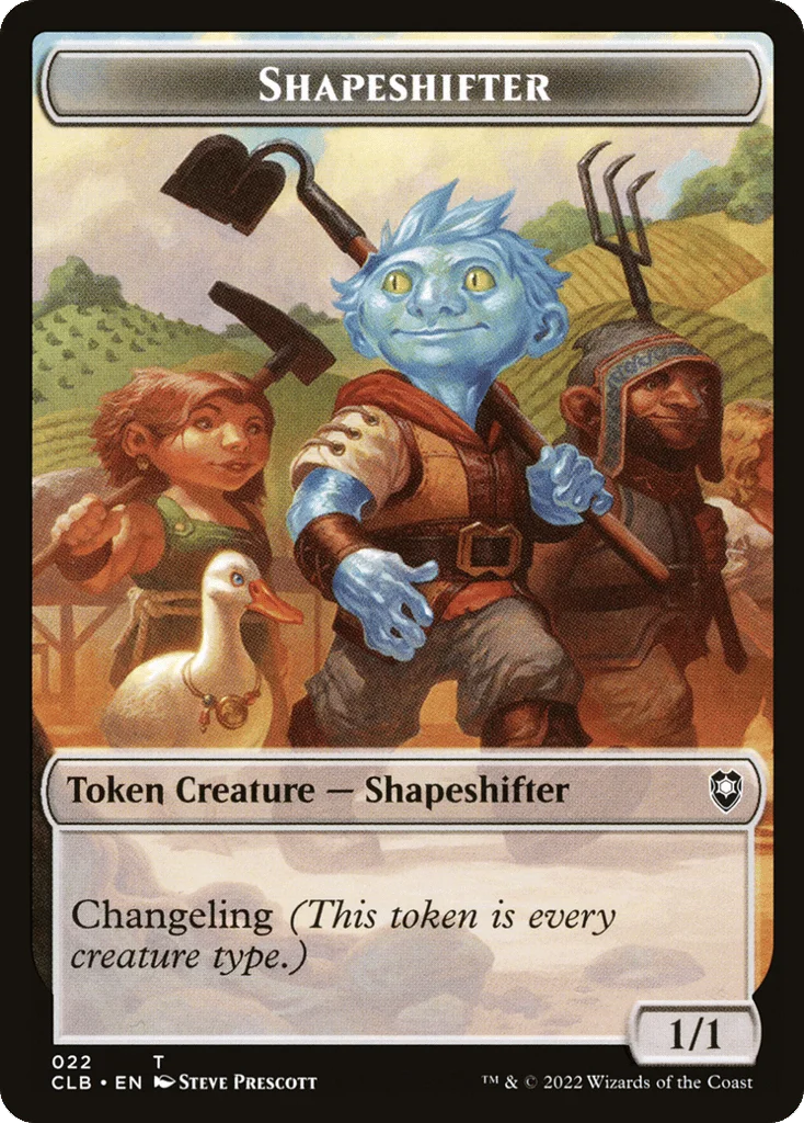 Shapeshifter · Commander Legends: Battle for Baldur's Gate