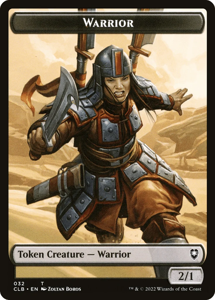 Warrior · Commander Legends: Battle for Baldur's Gate