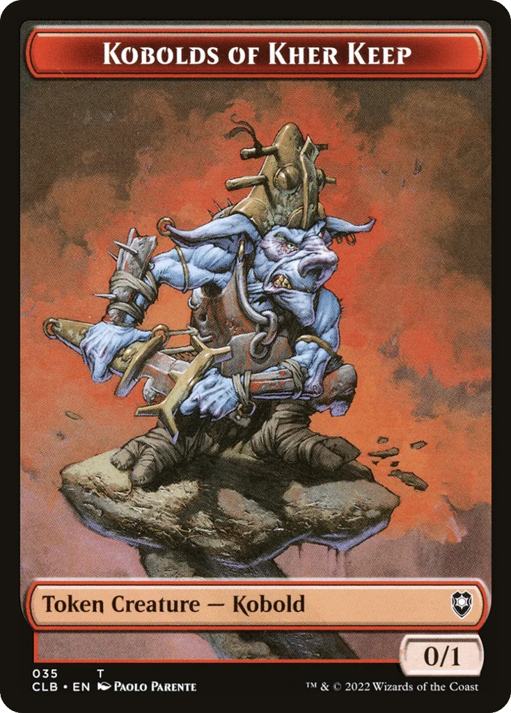 Kobolds of Kher Keep · Commander Legends: Battle for Baldur's Gate