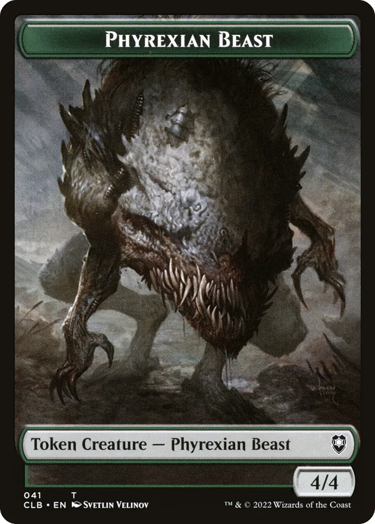Phyrexian Beast · Commander Legends: Battle for Baldur's Gate