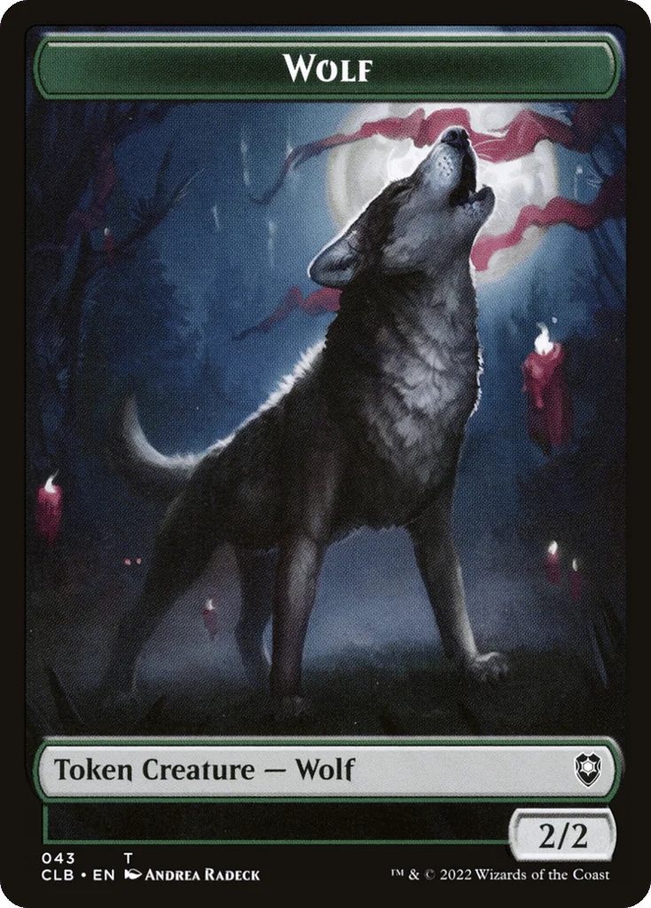 Wolf · Commander Legends: Battle for Baldur's Gate