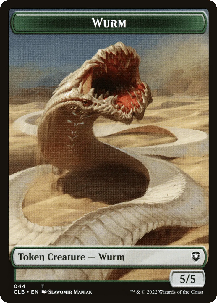 Wurm · Commander Legends: Battle for Baldur's Gate