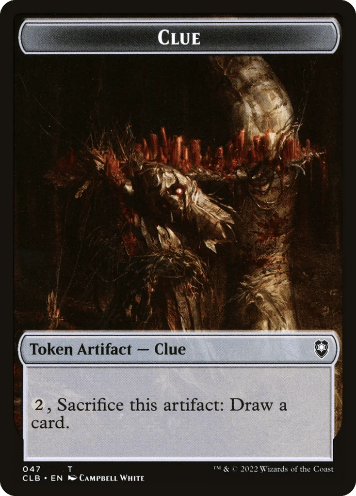Clue · Commander Legends: Battle for Baldur's Gate