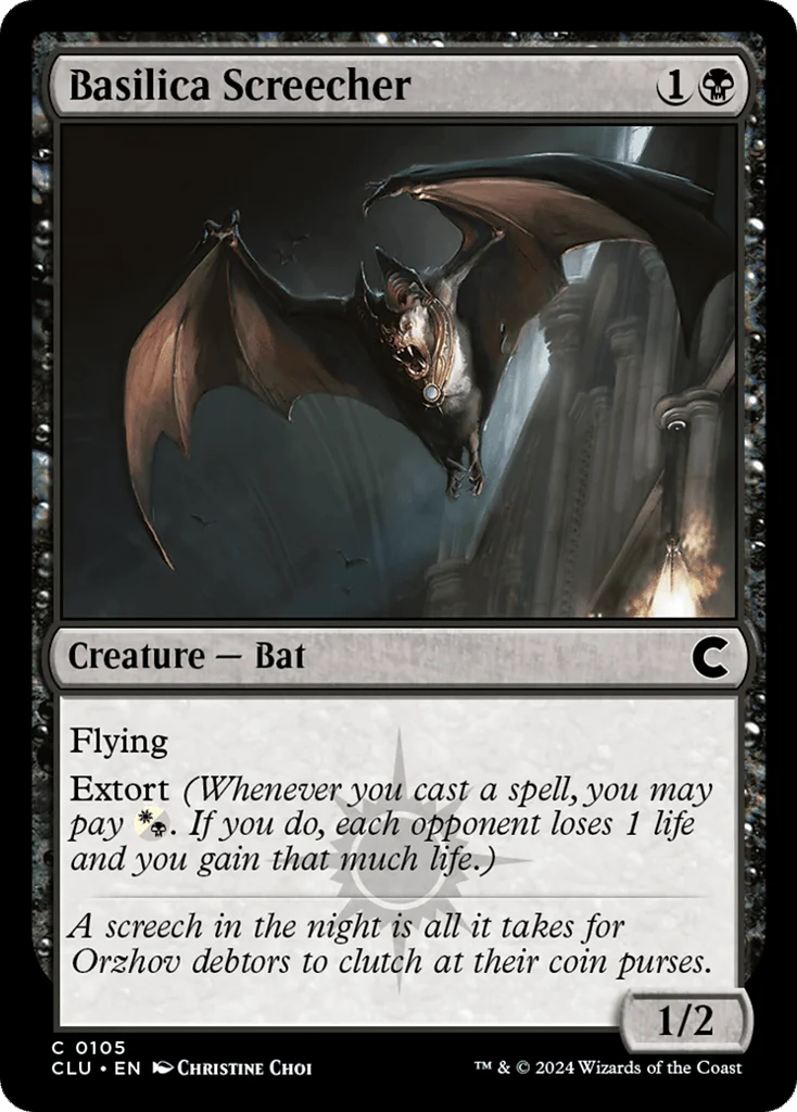 Basilica Screecher · Ravnica: Clue Edition