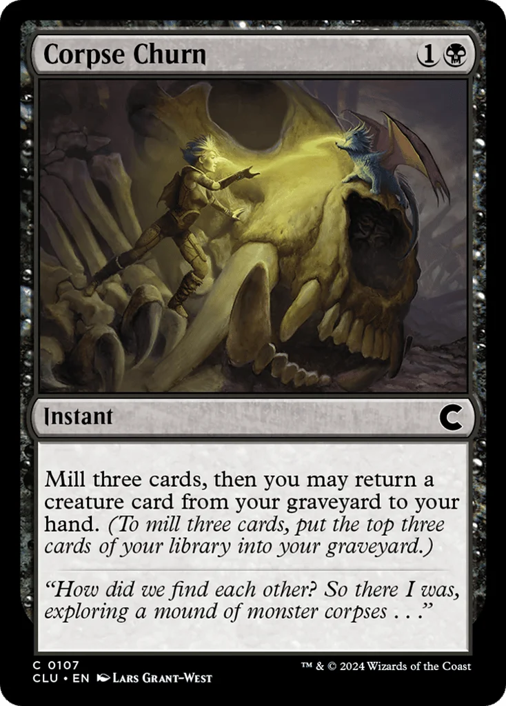 Corpse Churn · Ravnica: Clue Edition