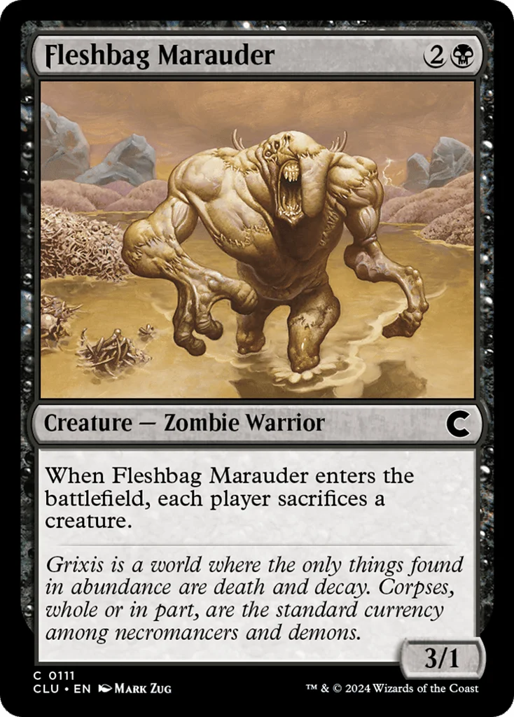 Fleshbag Marauder · Ravnica: Clue Edition