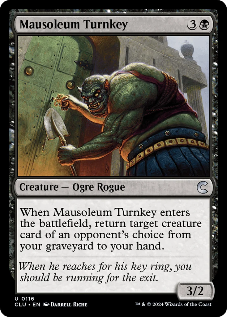 Mausoleum Turnkey · Ravnica: Clue Edition