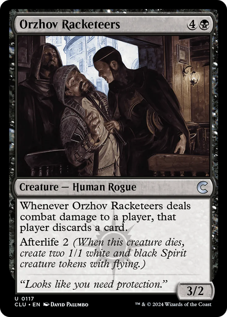 Orzhov Racketeers · Ravnica: Clue Edition