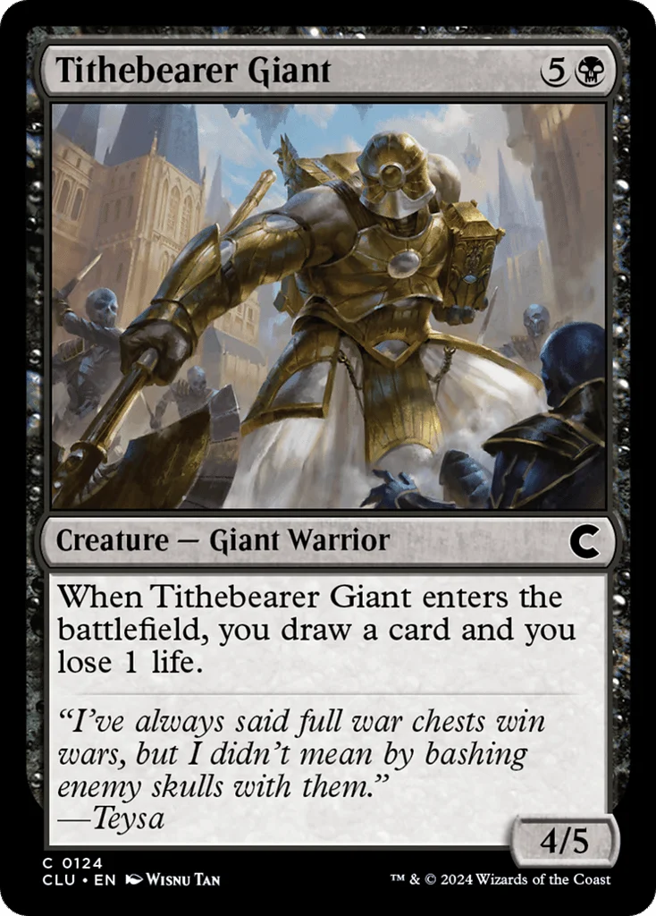 Tithebearer Giant · Ravnica: Clue Edition