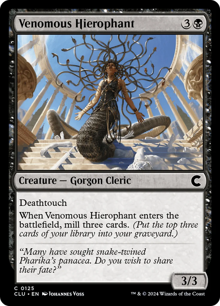 Venomous Hierophant · Ravnica: Clue Edition