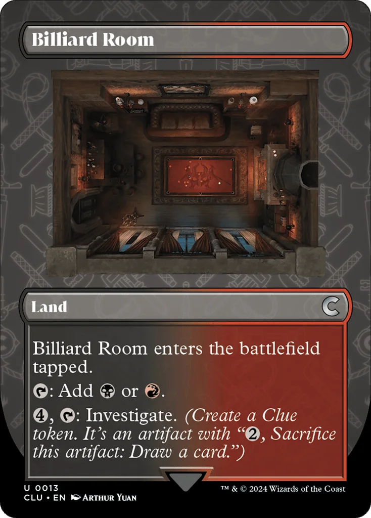 Billiard Room · Ravnica: Clue Edition