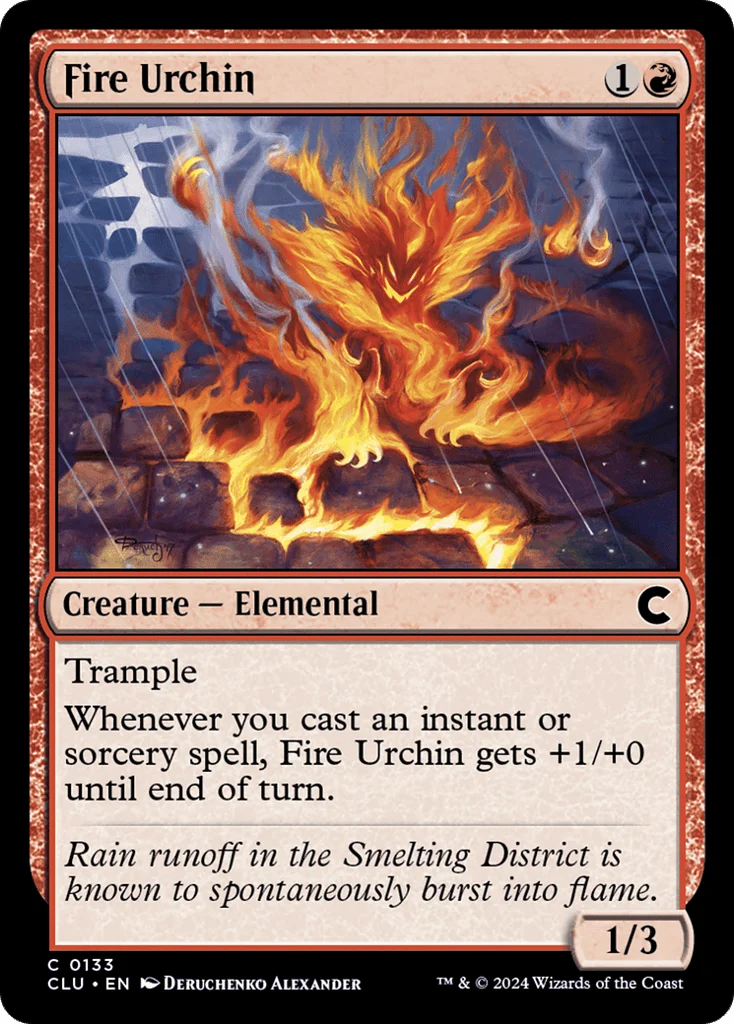 Fire Urchin · Ravnica: Clue Edition