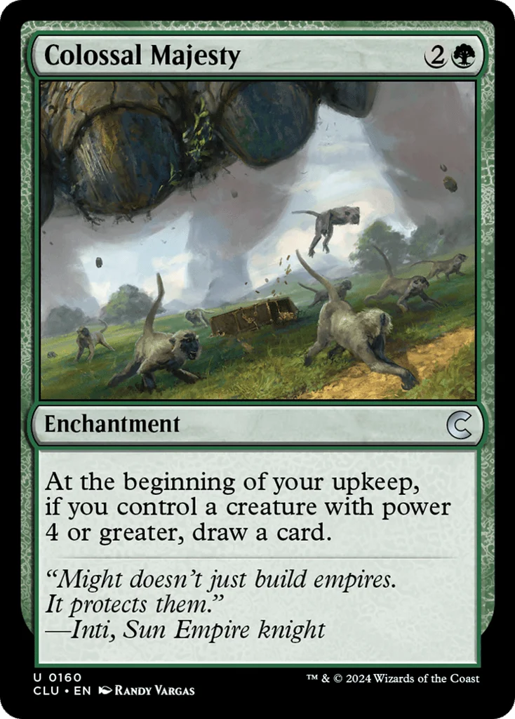 Colossal Majesty · Ravnica: Clue Edition