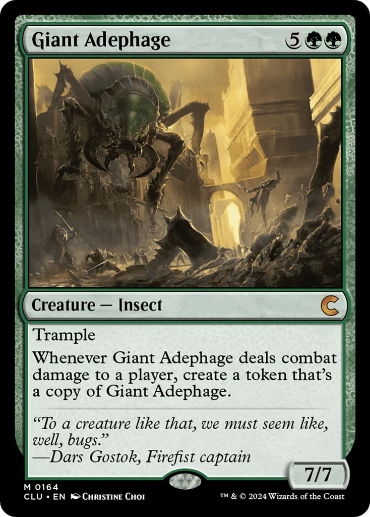Giant Adephage · Ravnica: Clue Edition